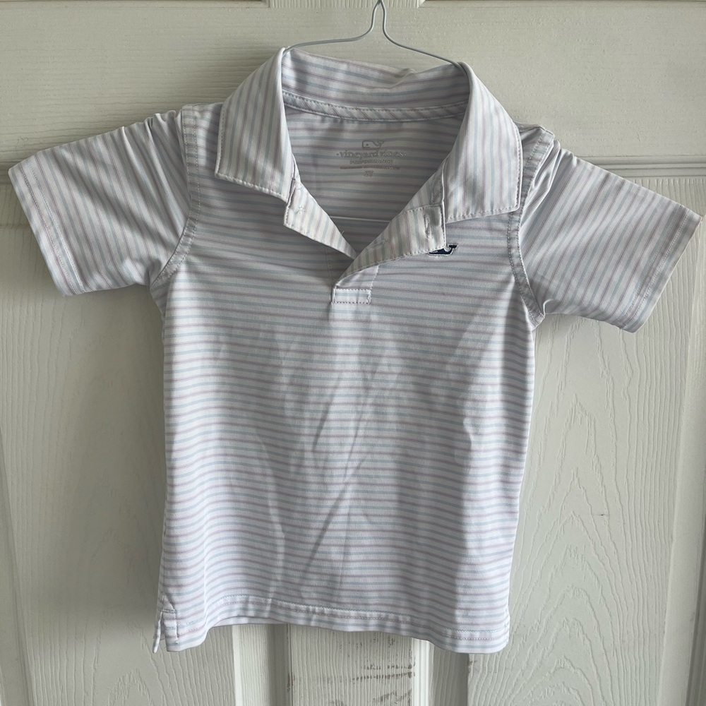 Vineyard Vines Boys Sankaty Performance Polo